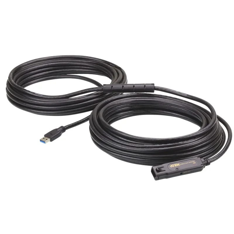 Livrare expres ATEN USB 3.0 prelungitor Negru 15m UE3315A