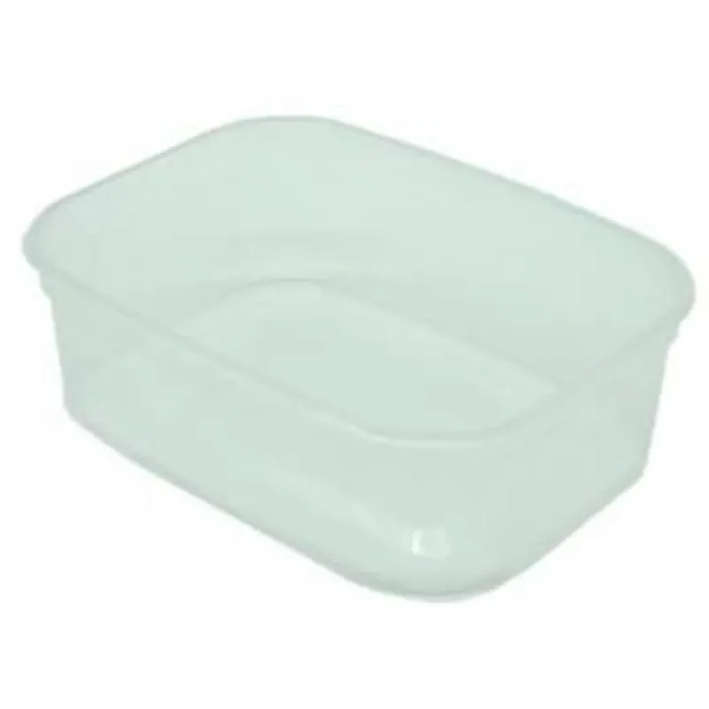 Nu rata 22200159 suedez Plastic castron lezárható 450 ml 50 buc