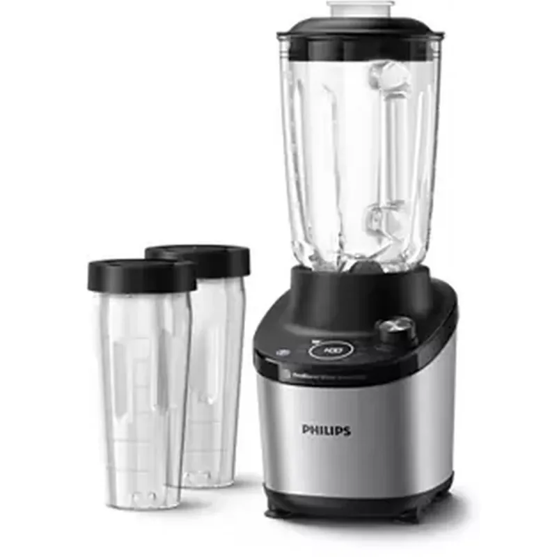 Cumpără online PHILIPS HR3760/10 7000 Series blender mare de viteză 1500 W argint / negru