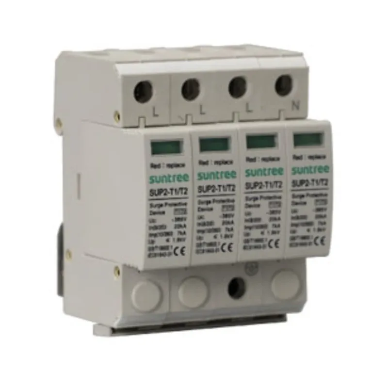 Ofertă specială Suntree 4P T1+T2 AC protecție la supratensiuni 20-65KA SUP2 357563