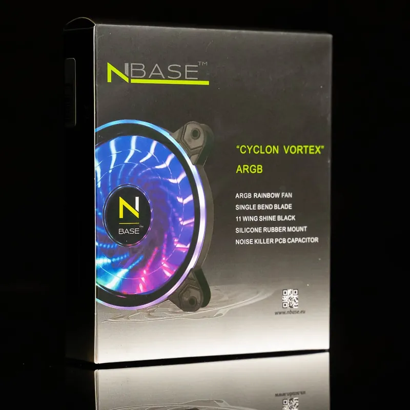 N-BASE Cyclon Vortex 120mm ARGB Noutate