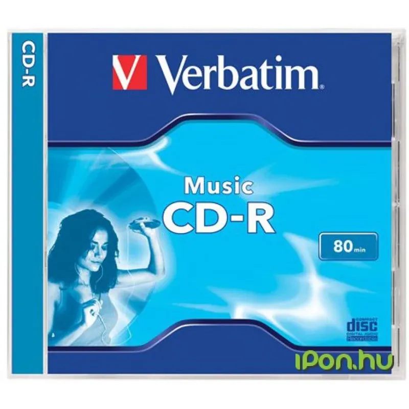 Cel mai vândut VERBATIM CD-R 16x normal înăbuși