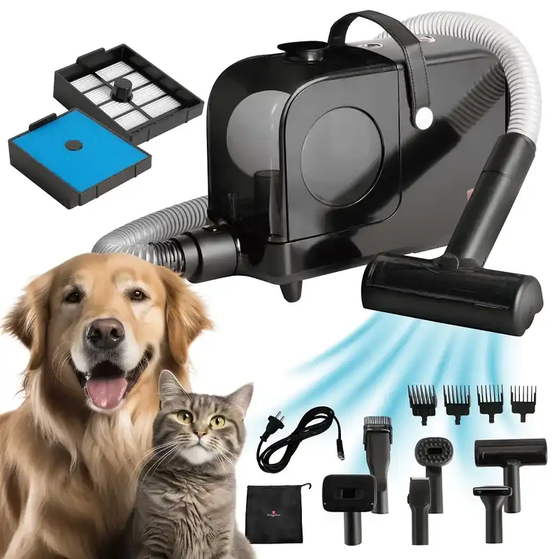 BERLINGER HAUS BH/9582 Animal de companie îngrijire aspirator 350W 2.2L Negru Preferatul clienților