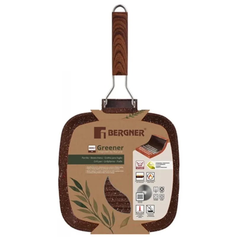 BERGNER BG-35445-GR Grill tigaie 24 cm Ofertă limitată