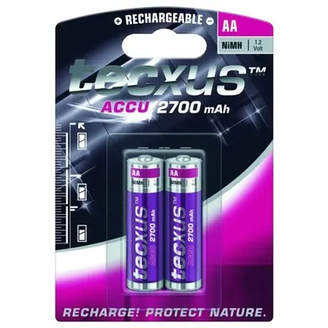 Ofertă limitată Tecxus creion akku (AA) 2700mAh 2buc