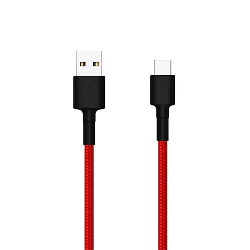 XIAOMI USB 2.0 Type C Încărcător/date Negru-Roșu 1m SJV4110GL Ofertă limitată