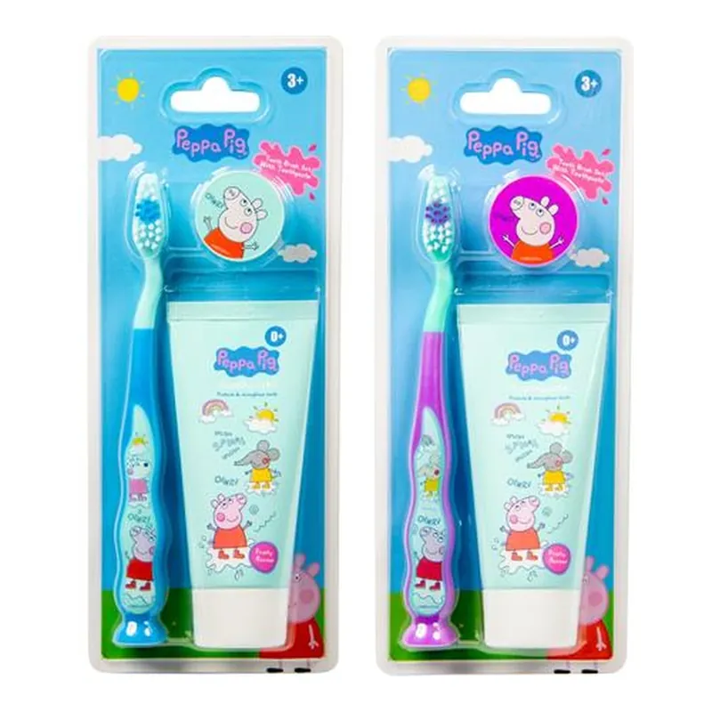 Peppa Pig pastă de dinți și periuţă de dinţi set pentru copii 3+ KHSZ76 Ultima șansă