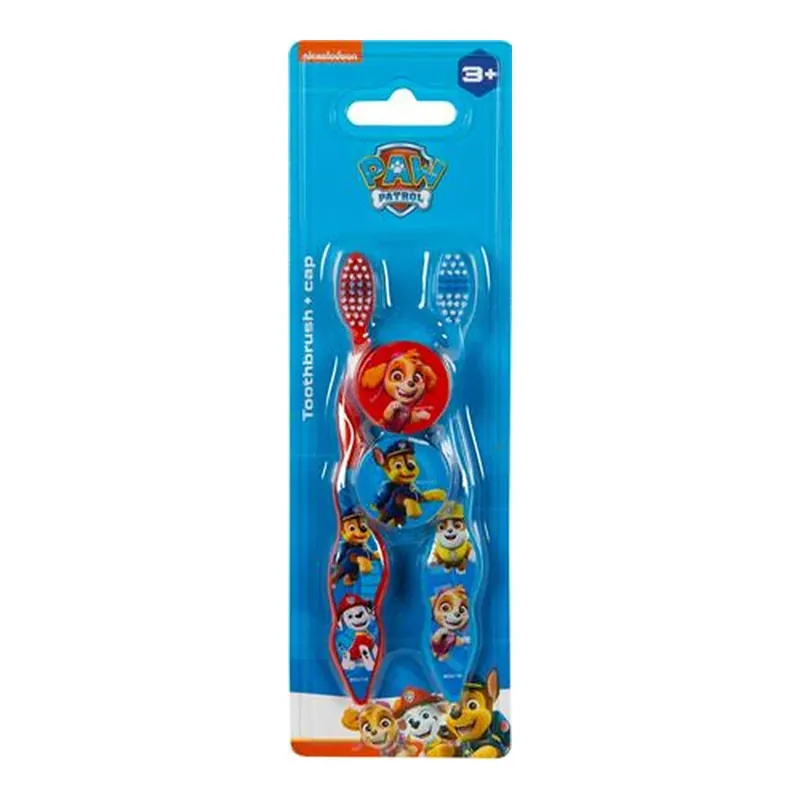 copil periuţă de dinţi moale capac Paw Patrol 3+ KHSZ79 Ieftin
