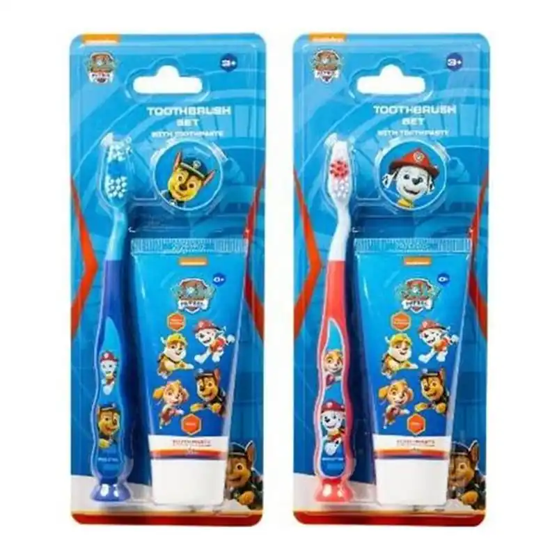 Paw Patrol pastă de dinți și periuţă de dinţi set pentru copii 3+ KHSZ77 Nu rata