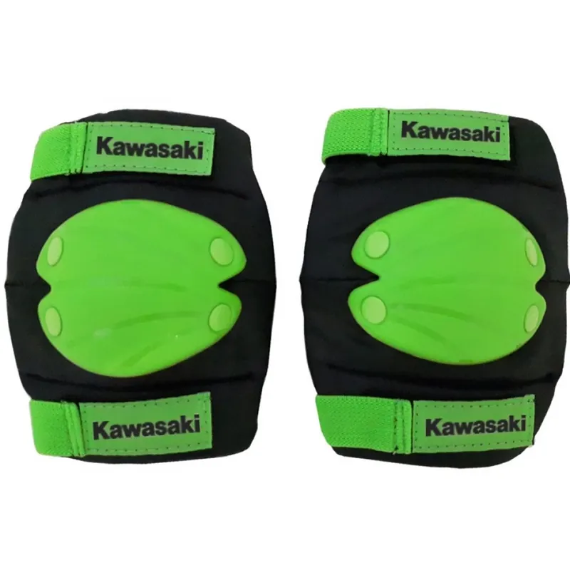 Super ofertă KAWASAKI KX-PROT-GRN_M rotula și könyökvédő M mărime verde