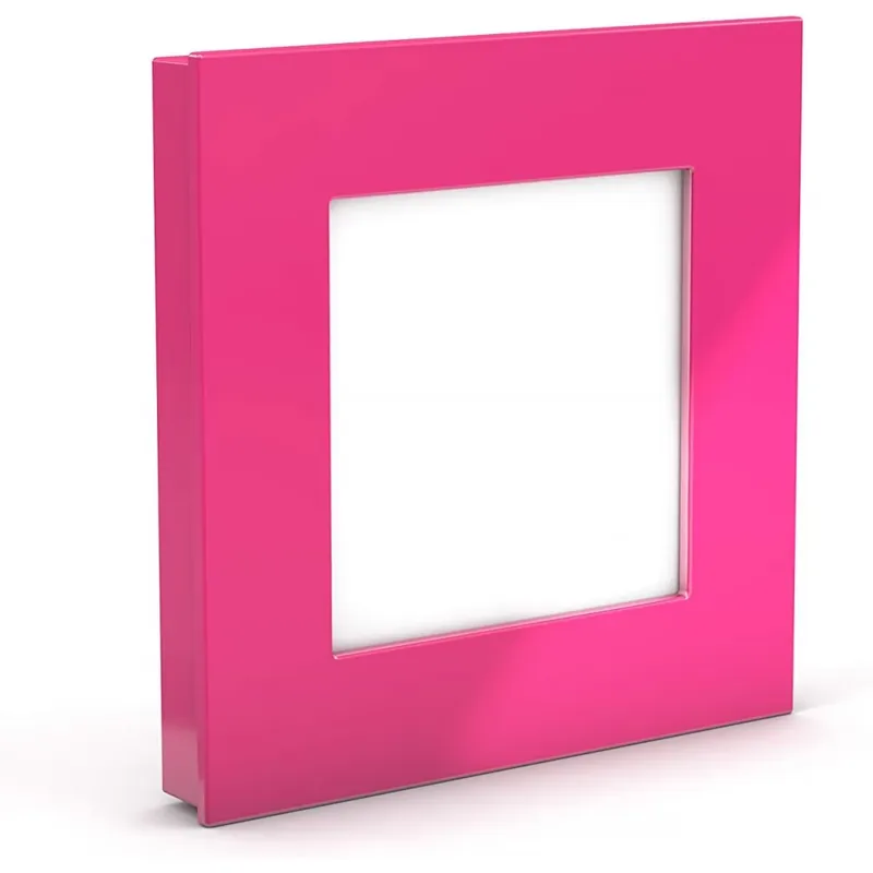 DAHLE Mega XL 75x75mm pătrat de forma magnet fotografie cadru roz Ieftin