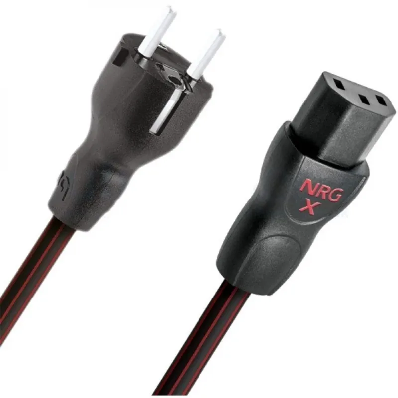 Reducere de preț AUDIOQUEST 230V IEC Cablu de alimentare Negru 2m NRGX3EUC132M