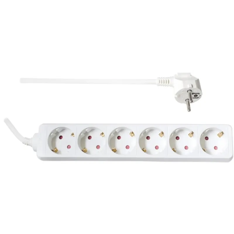 Cel mai bun preț TOO PSW-630 Splitter 6 priză 3m alb