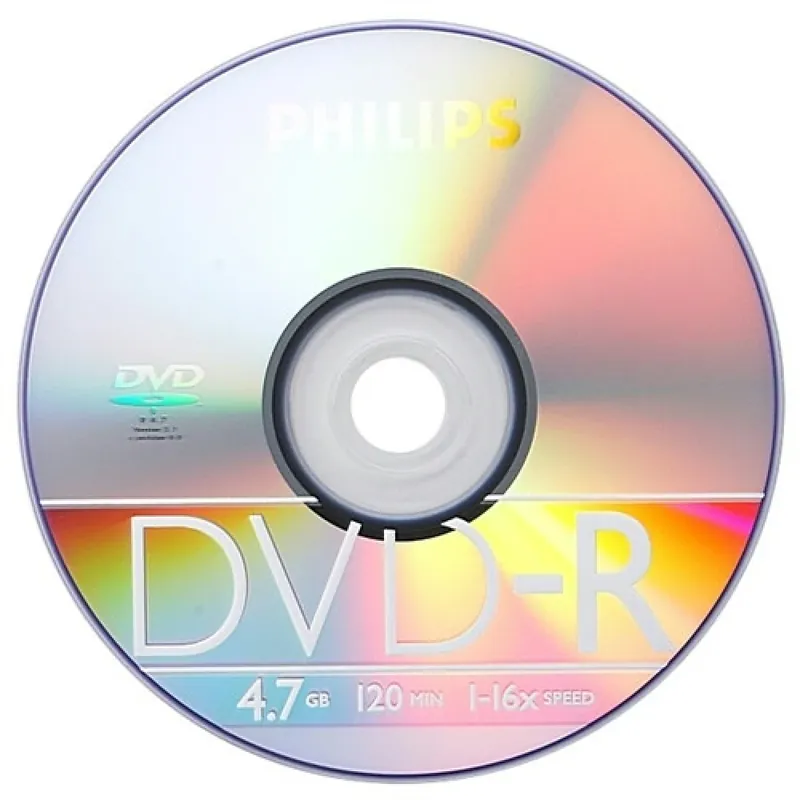 PHILIPS DVD-R 8x 1buc subţire înăbuși Reducere specială