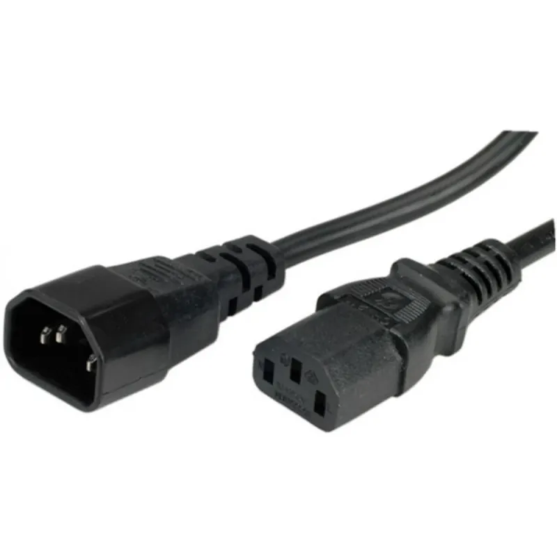 Livrare expres VALUELINE IEC Cablu de alimentare Negru 1.8m 19.99.1515