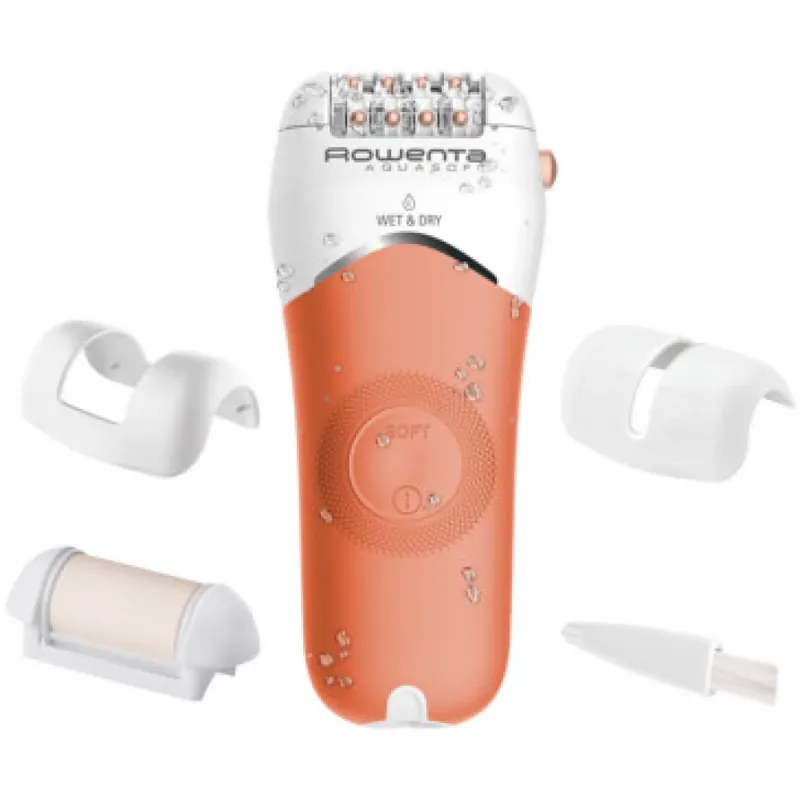 Popular ROWENTA Aquaso Wet&Dry epilator coral