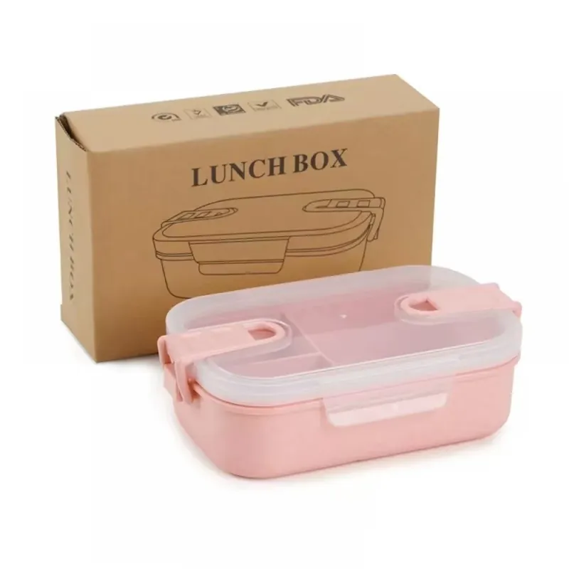 Reducere extra TOO KT-113-P búzaszalma plastic cutie 6.3x13x21.8 cm roz