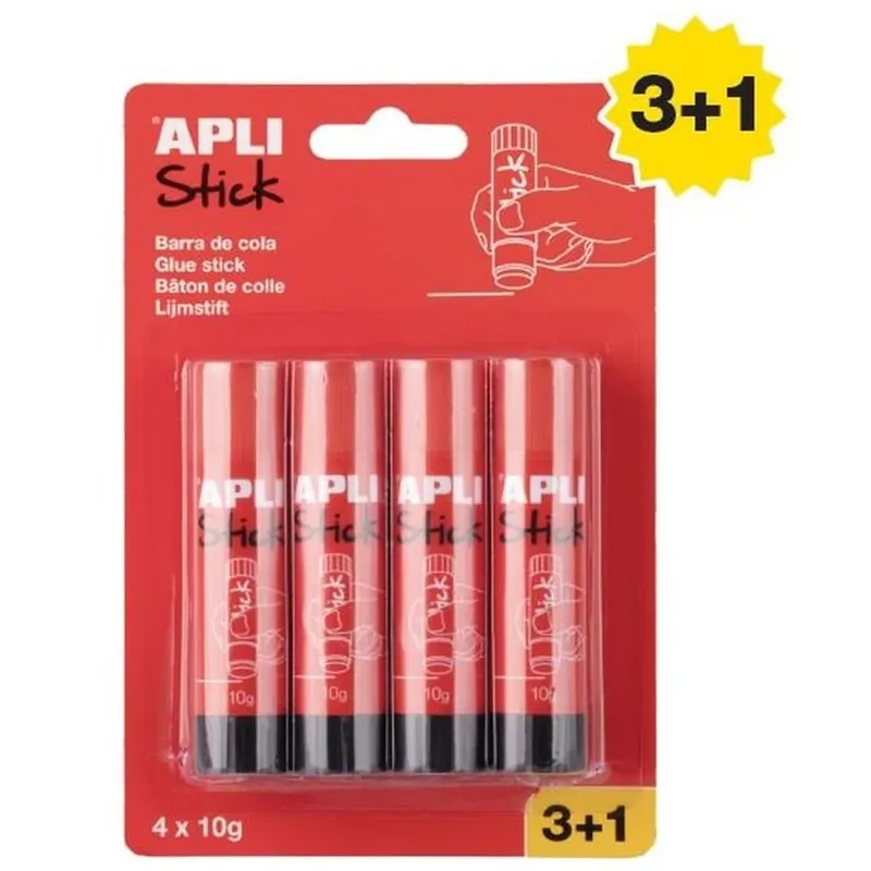 Reducere specială APLI Lipici 10g 3+1 ambalaj
