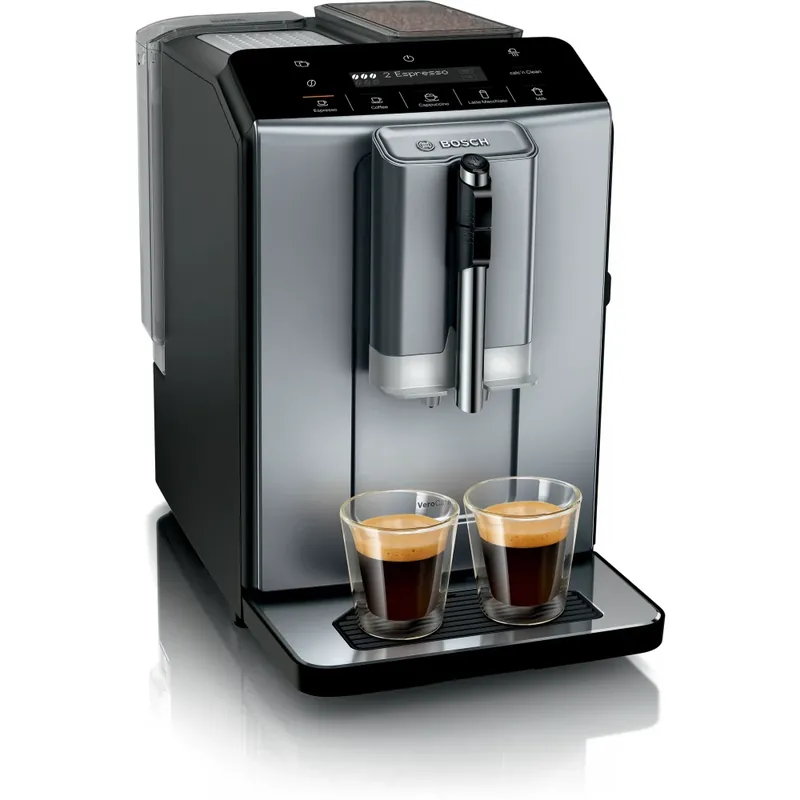 Ofertă specială BOSCH TIE20504 Serie 2 VeroCafe complet automata creator diamant titan metal