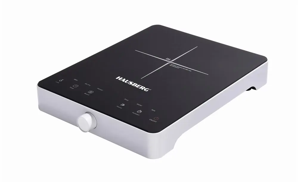Ofertă exclusivă HAUSBERG HB-1526AB electric cu inducție plită 2000W Negru