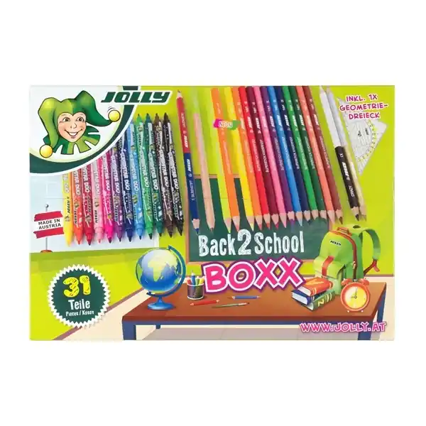 Ofertă specială JOLLY Back To School All In Boxx 31 bucăţi școală de pornire set