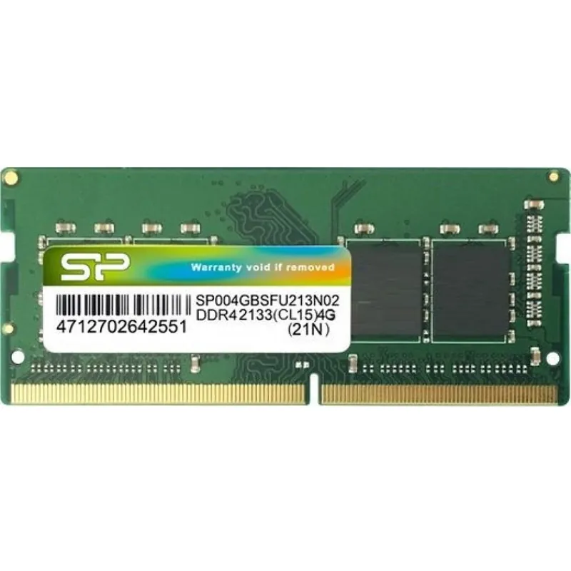 Discount SILICON POWER 4GB Notebook DDR4 2400MHz CL17 SP004GBSFU240X02