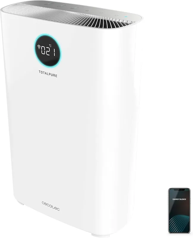 Vezi acum CECOTEC 5620 TotalPure 2500 Connected air purificator de aer 20W 65m2 Alb