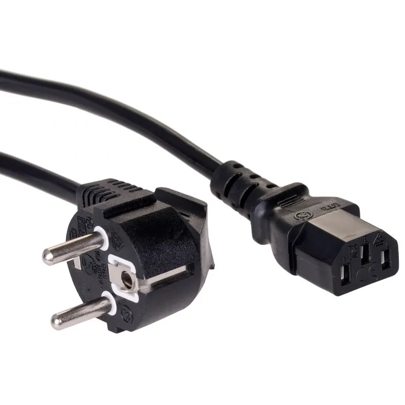 AKYGA 230V IEC Cablu de alimentare Negru 3m AK-PC-06A Disponibil imediat