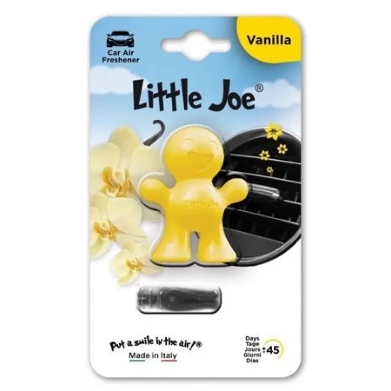 Preț mic LITTLE JOE Odorizant auto în orificiul de aerisire Vanilla galben