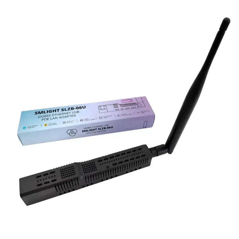 Livrare gratuită SMLIGHT SLZB-06U Zigbee/Ethernet/PoE/USB/Wi-Fi adapter