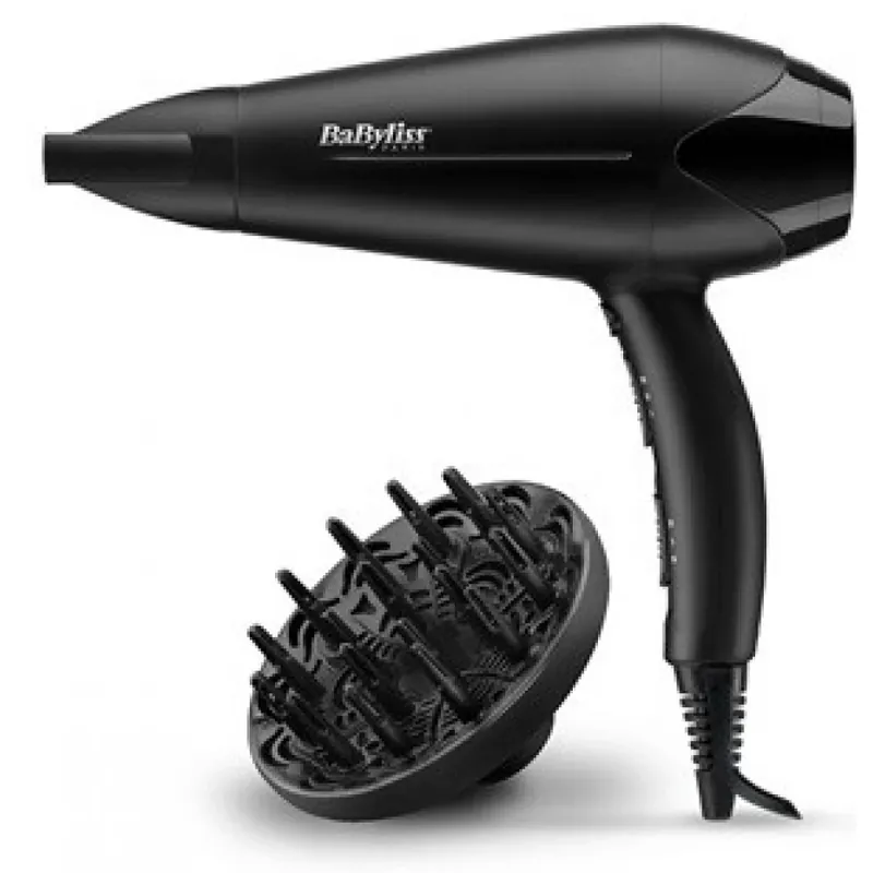 BABYLISS D563DE Uscător de păr negru Reducere