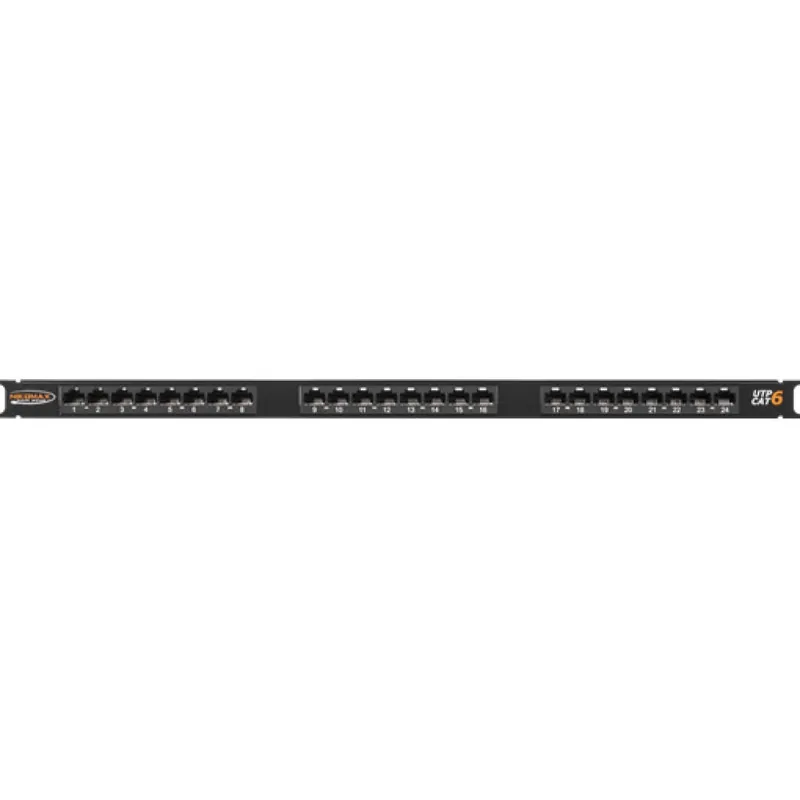 Reduceri NIKOMAX Unshielded patch panel 24 ports 19" 0.5U Category 6