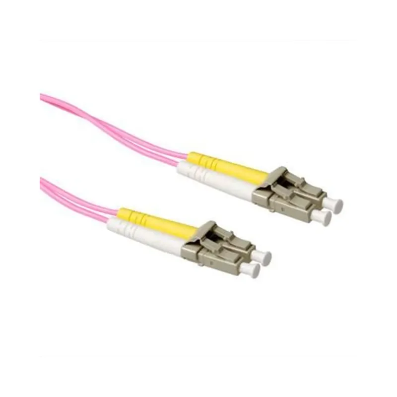 ACT CONNECTIVITY Fiber Optic LC Conector roz 1m RL9701 Calitate înaltă