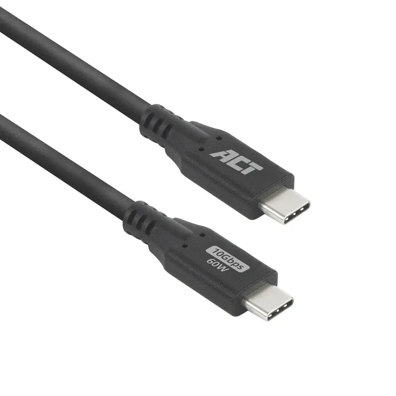 ACT CONNECTIVITY USB 3.1 Type C Conector Negru 50cm AC7440 Ieftin