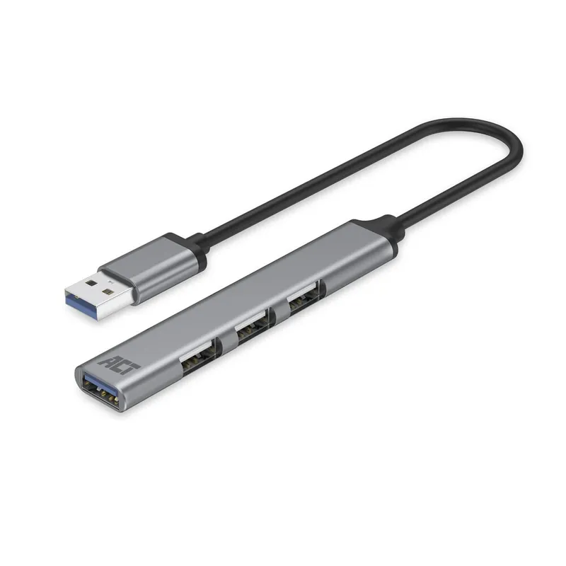 Comandă acum ACT CONNECTIVITY USB-A hub. 3x USB-A 2.0 și 1x USB-A 3.0