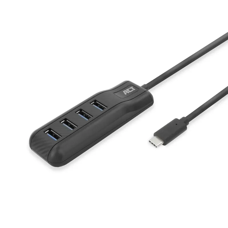 ACT CONNECTIVITY USB-C hub 3.0. 4 portos USB-A Cel mai vândut