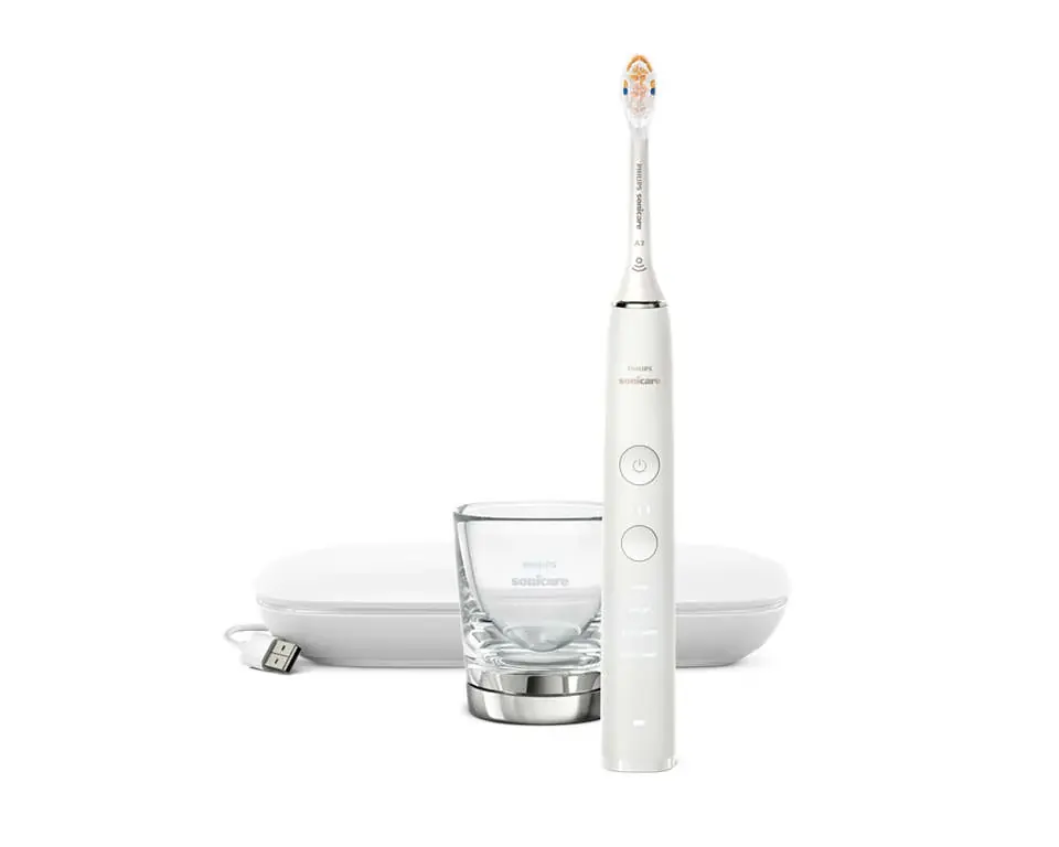 PHILIPS HX9911/19 Sonicare DiamondClean 9000 sonic electric periuţă de dinţi alb Discount
