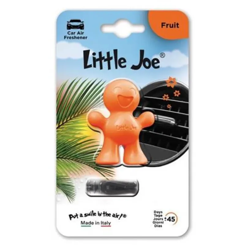 LITTLE JOE Odorizant auto în orificiul de aerisire Fruit portocaliu Disponibil imediat