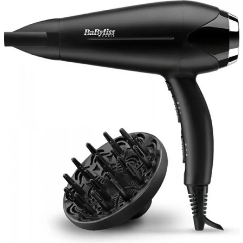 BABYLISS D572DE Uscător de păr negru Doar azi
