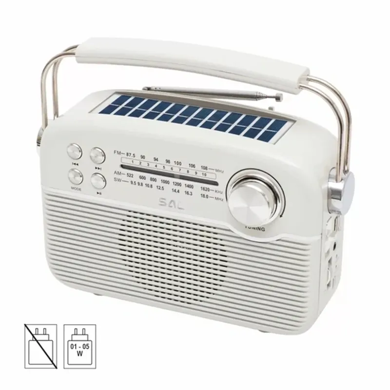 Cumpără acum SAL solar hibrid radio și multimedia player RPR9