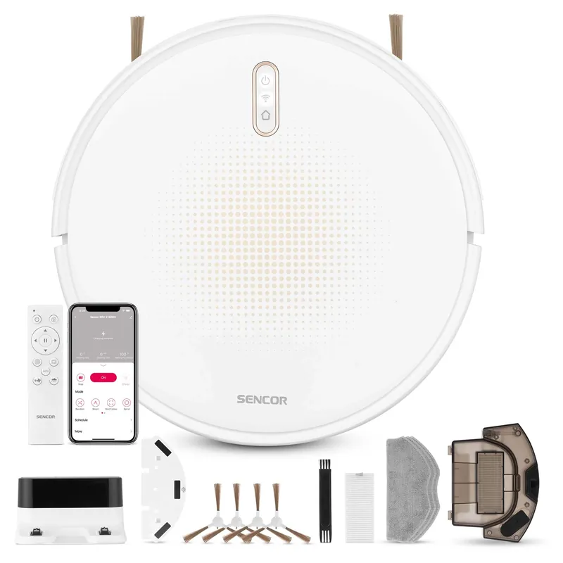 Cel mai bun preț SENCOR SRV 4150WH Aspirator robot Alb