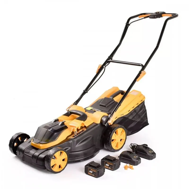 RIWALL RALM 3820 SET 20V perie fără cu acumulator mașină de tuns iarba Chilipir