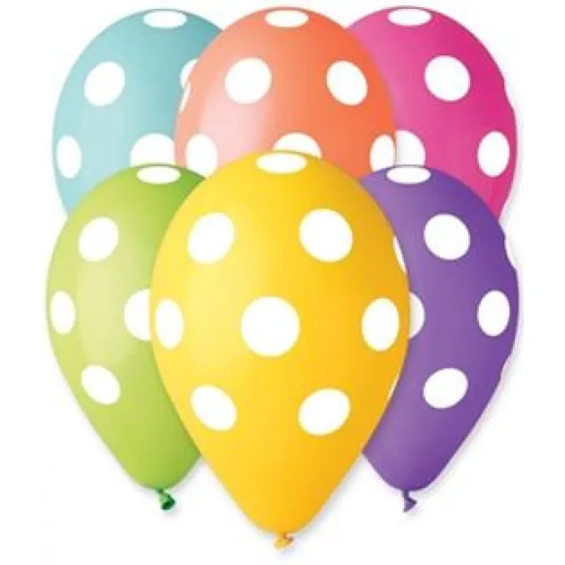 Preț mic Balon 30 cm iarnă cu buline