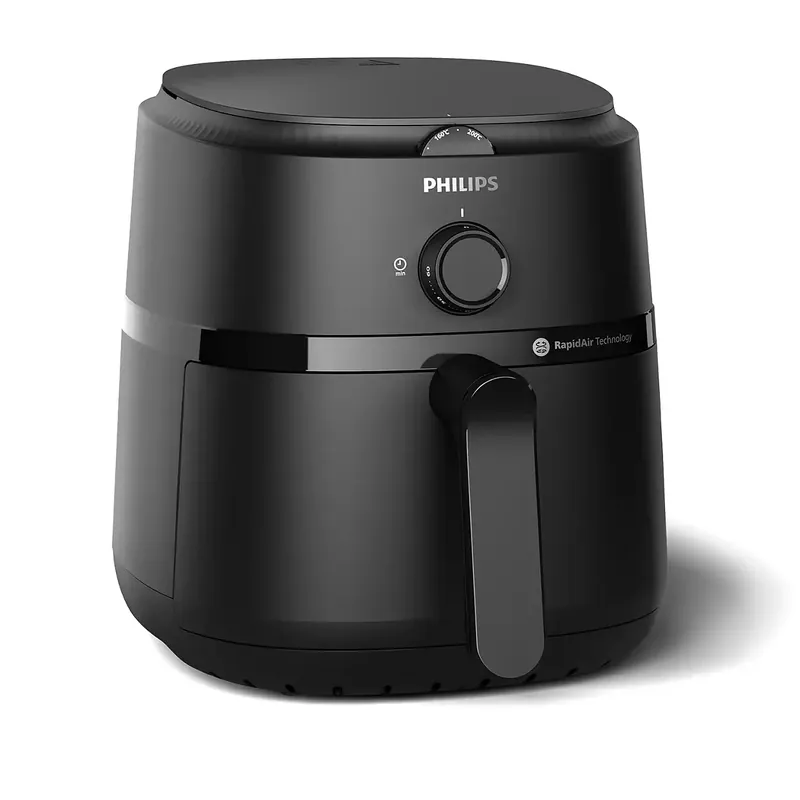 Bestseller PHILIPS NA120/00 1000 Series Airfryer Aer fierbinte cuptor 4.2L Negru
