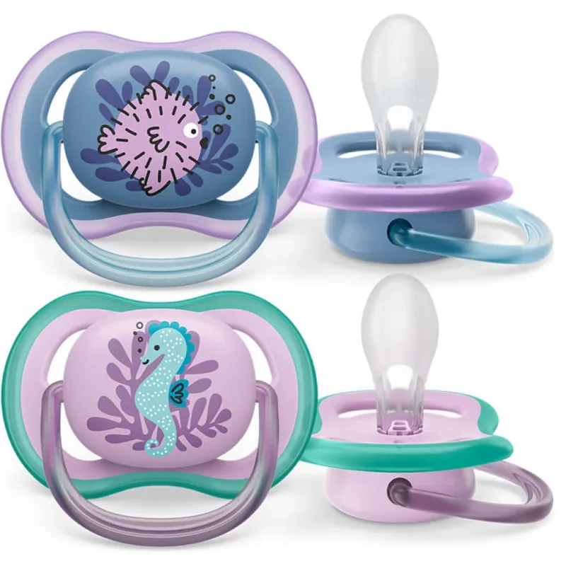 Reducere PHILIPS Avent SCF085/61 Ultra Air suzetele 6-18hó 2buc