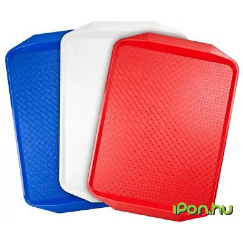 Plastic 43x28 cm roșu tavă Chilipir