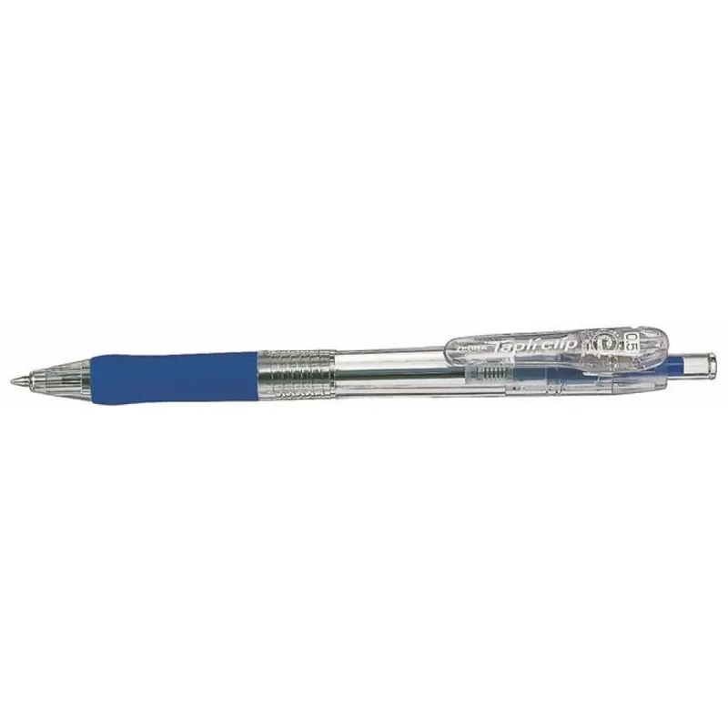 ZEBRA Tapli Clip ECO pix 0.21 mm apasa butonul albastru Preț promoțional