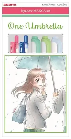 ZEBRA Manga Set Papetărie set One Umbrella 5 bucăţi Reducere de preț