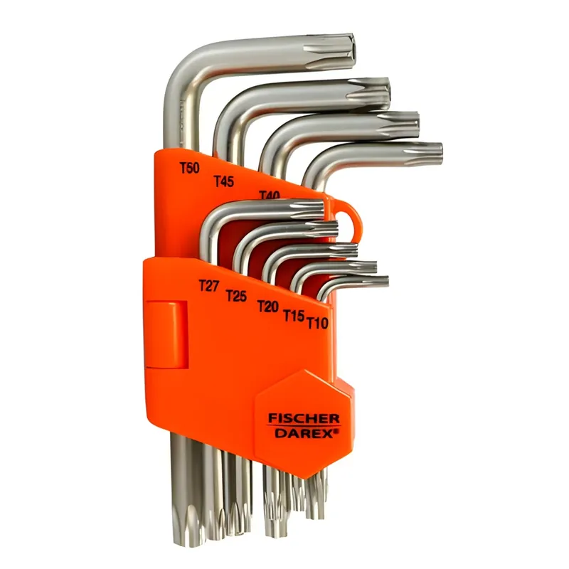 Expediere rapidă FISCHER DAREX 0199919 Torx cheie set 9 bucăţi