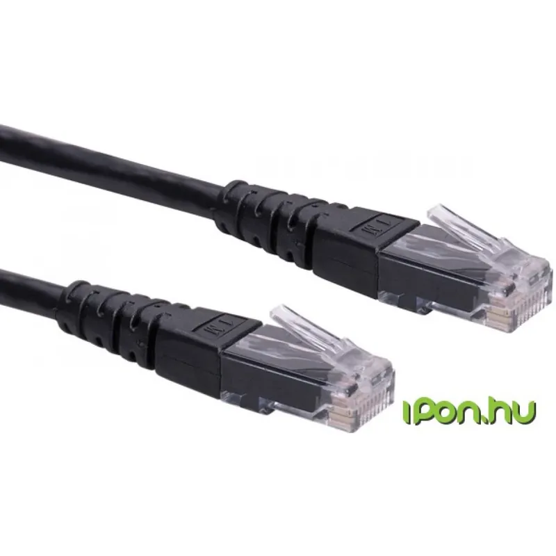 Discount ROLINE UTP CAT6 Conector Negru 30cm 21.15.1515-50